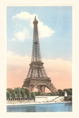 Vintage Journal Eiffelova veža - Vintage Journal Eiffel Tower