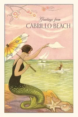 Vintage Journal Pozdravy z pláže Cabrillo - Vintage Journal Greetings from Cabrillo Beach