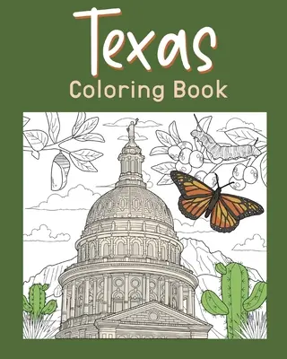 Texas Omaľovánky - Texas Coloring Book