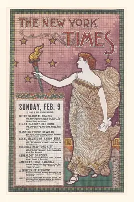 Vintage Journal Times Plagát - Vintage Journal Times Poster