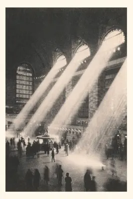 Vintage Journal Light na stanici Grand Central Station - Vintage Journal Light in Grand Central Station