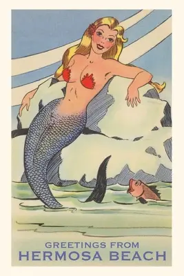 Vintage Journal Pozdravy z Hermosa Beach - Vintage Journal Greetings from Hermosa Beach