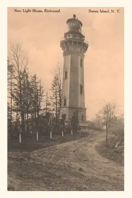 Vintage Journal Richmondský maják, Staten Island - Vintage Journal Richmond Lighthouse, Staten Island