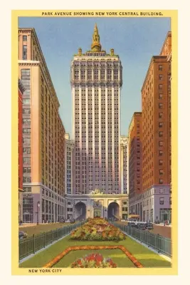 Vintage Journal Park Avenue, budova New York Central, New York City - Vintage Journal Park Avenue, New York Central Building, New York City