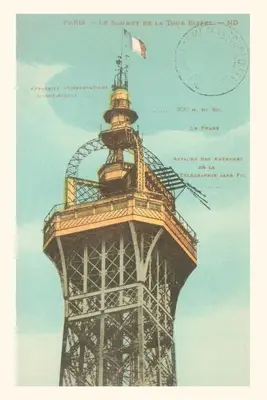Vintage Journal Vrchol Eifelovej veže - Vintage Journal Top of the Eifel Tower