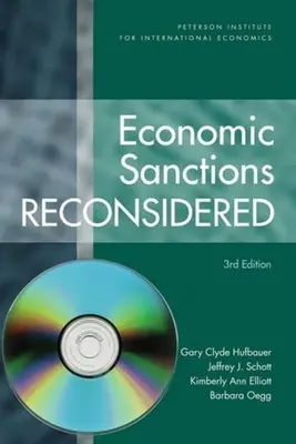 Ekonomické sankcie prehodnotené [s CD]: [mäkká väzba s CD-ROM] [s CDROM] - Economic Sanctions Reconsidered [With CD]: [Softcover with CD-Rom] [With CDROM]