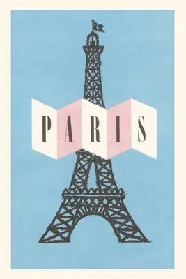 Vintage Journal Eiffelova veža - Vintage Journal Eiffel Tower