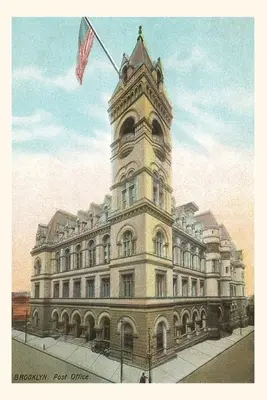 Vintage Journal Brooklynská pošta, New York - Vintage Journal Brooklyn Post Office, New York City