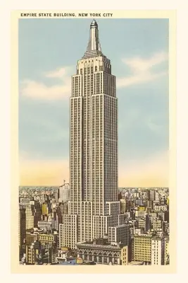 Vintage Journal Empire State Building, New York - Vintage Journal Empire State Building, New York City