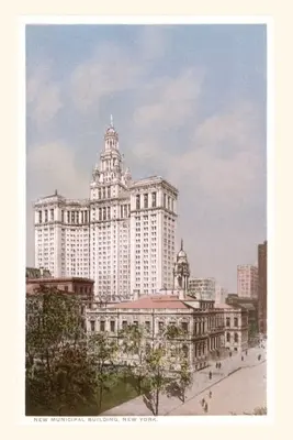 Vintage Journal Mestská budova, New York - Vintage Journal Municipal Building, New York City