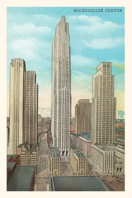 Vintage Journal Rockefellerovo centrum - Vintage Journal Rockefeller Center