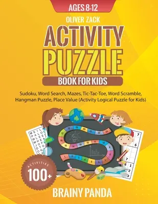 Kniha aktivít Puzzle pre deti vo veku 8-12 rokov - Activity Puzzle Book For Kids Ages 8-12
