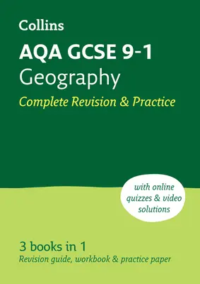 Aqa GCSE 9-1 Geography Complete Revision & Practice (Úplné opakovanie a precvičovanie): Ideálne pre domáce učenie, skúšky na roky 2023 a 2024 - Aqa GCSE 9-1 Geography Complete Revision & Practice: Ideal for Home Learning, 2023 and 2024 Exams