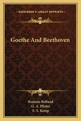 Goethe a Beethoven - Goethe and Beethoven