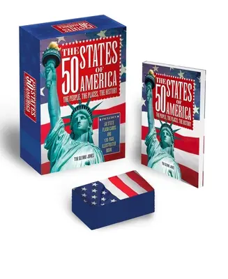 Súprava 50 štátov Ameriky v krabici: Ľudia, miesta, história - The 50 States of America Box Kit: The People, the Places, the History