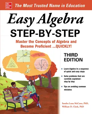 Easy Algebra Step-by-Step, Third Edition - Easy Algebra Step-By-Step, Third Edition