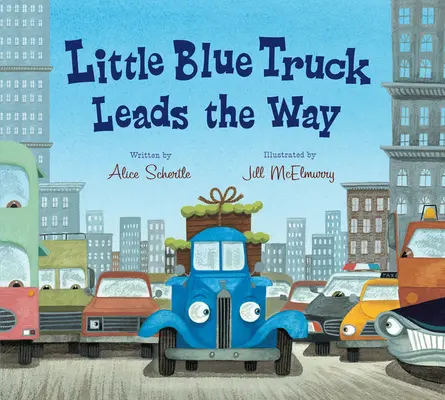 Little Blue Truck Leads the Way Polstrovaná kniha - Little Blue Truck Leads the Way Padded Board Book