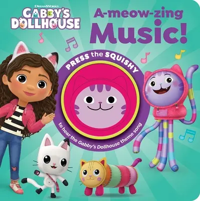 DreamWorks Domček pre bábiky Gabby: A-Meow-Zing Music! Zvuková kniha - DreamWorks Gabby's Dollhouse: A-Meow-Zing Music! Sound Book