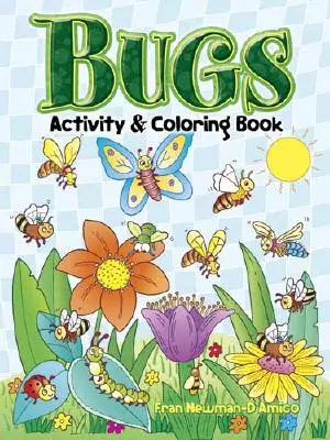 Kniha aktivít a vyfarbovačiek o chrobákoch - Bugs Activity and Coloring Book