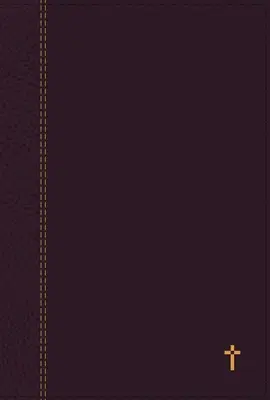 Nasb, the Grace and Truth Study Bible, Large Print, Leathersoft, Maroon, Red Letter, 1995 Text, Thumb Indexed, Comfort Print