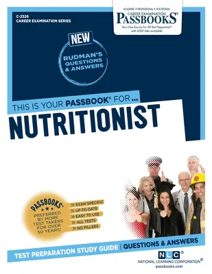 Odborník na výživu (C-2326): Študijná príručka k preukazom - Nutritionist (C-2326): Passbooks Study Guide