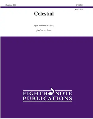 Nebeská: (partitúra a diely pre dirigenta) - Celestial: Conductor Score & Parts