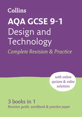 Aqa GCSE 9-1 Design & Technology Complete Revision & Practice: Ideálne pre domáce učenie, skúšky na roky 2023 a 2024 - Aqa GCSE 9-1 Design & Technology Complete Revision & Practice: Ideal for Home Learning, 2023 and 2024 Exams