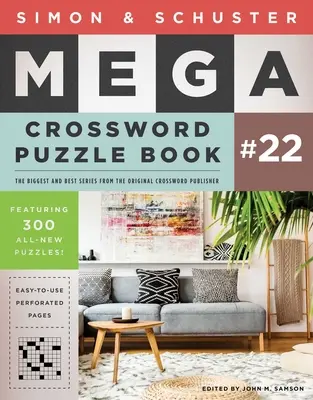 Simon & Schuster Mega krížovka #22 - Simon & Schuster Mega Crossword Puzzle Book #22