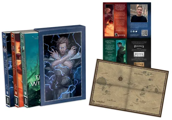 Trilógia o kráľovi čarodejníkov v škatuli - The Wizard King Trilogy Boxed Set