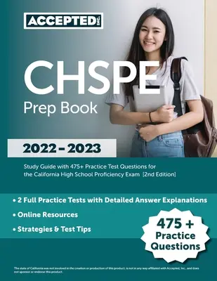 CHSPE Prep Book 2022-2023: Študijná príručka s viac ako 475 praktickými testovými otázkami na skúšku California High School Proficiency Exam [2. vydanie] - CHSPE Prep Book 2022-2023: Study Guide with 475+ Practice Test Questions for the California High School Proficiency Exam [2nd Edition]