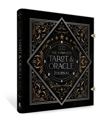 Kompletný tarotový a veštecký denník: (s kovovými uzávermi a dvoma stužkami) - The Complete Tarot & Oracle Journal: (With Metal Closures and Two Ribbon Markers)