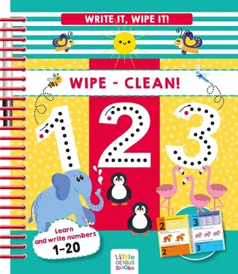 Napíš to, utri to! Stieranie a čistenie 123 - Write It, Wipe It! Wipe-Clean 123