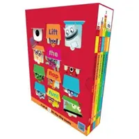 Číselné bloky a abecedné bloky - sada 5 kníh so zdvíhacími klapkami - Numberblocks and Alphablocks 5 Book Lift-the-Flap Set