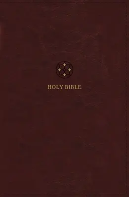 Nrsvue, Svätá Biblia, Leathersoft, bordová, Comfort Print - Nrsvue, Holy Bible, Leathersoft, Burgundy, Comfort Print
