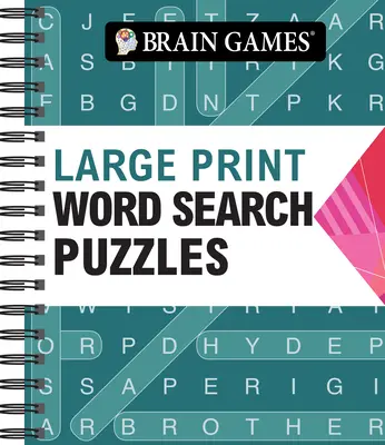 Hry na mozog - Hľadanie slov vo veľkom formáte (šípky) - Brain Games - Large Print Word Search (Arrow)