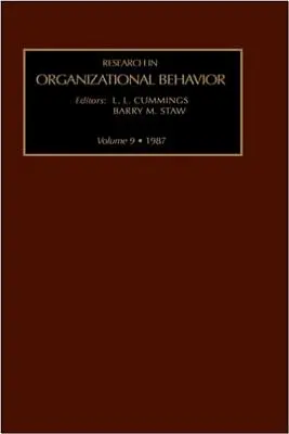 Výskum organizačného správania: 9. zväzok - Research in Organizational Behavior: Volume 9