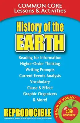 Dejiny Zeme: Spoločné základné učivo a aktivity - History of the Earth: Common Core Lessons & Activities
