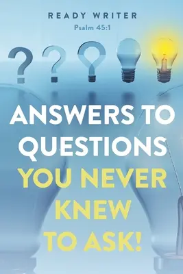 Odpovede na otázky, ktoré ste nikdy nevedeli položiť - Answers to Questions You Never Knew to Ask