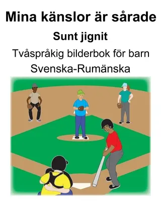 Švédsko-rumunská Mina knslor r srade/Sunt jignit Detská dvojjazyčná obrázková kniha - Svenska-Rumnska Mina knslor r srade/Sunt jignit Tvsprkig bilderbok fr barn