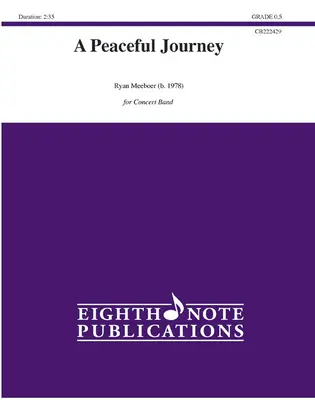 Pokojná cesta: (Partitúra a časti) - A Peaceful Journey: Conductor Score & Parts