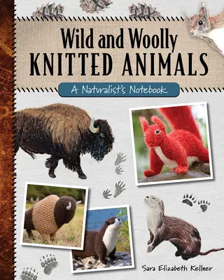 Divoké a vlnené pletené zvieratá: Zápisník prírodovedca - Wild and Woolly Knitted Animals: A Naturalist's Notebook