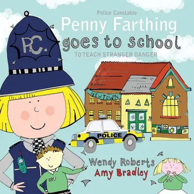 Penny Farthing ide do školy učiť o nebezpečenstve cudzincov - Penny Farthing Goes to School to Teach Stranger Danger