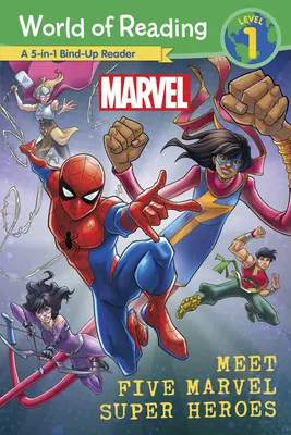 Svet čítania: Zoznámte sa s piatimi superhrdinami Marvelu - World of Reading: Meet Five Marvel Super Heroes