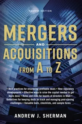 Fúzie a akvizície od A po Z - Mergers and Acquisitions from A to Z