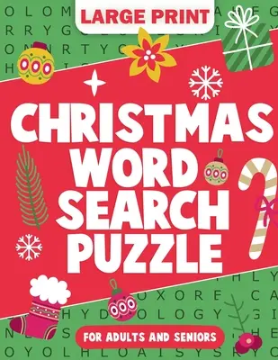 Vianočné fakty Slovná hádanka pre seniorov: Náplň do zásoby: Vianočné darčeky pre dospelých: 2000 slov, 4 úrovne: Kniha s hádankami pre dospelých - Christmas Facts Word Search Puzzle For Seniors: Stocking Stuffers: Christmas Gifts for Adults: 2000 Words, 4 Levels: Word Search Puzzle Book for Adult