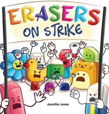 Štrajkujúce gumy: Vtipná, rýmovaná, nahlas čítaná detská kniha o rešpekte a zodpovednosti - Erasers on Strike: A Funny, Rhyming, Read Aloud Kid's Book About Respect and Responsibility