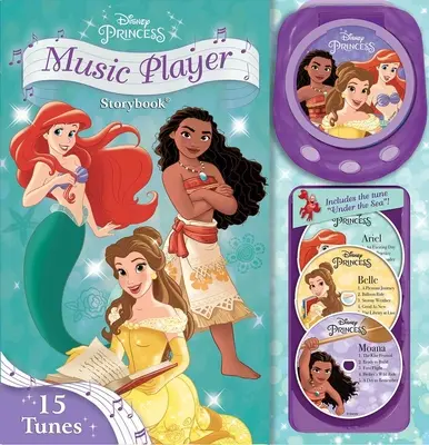 Disney Princezné Hudobný prehrávač Príbehová kniha - Disney Princess Music Player Storybook