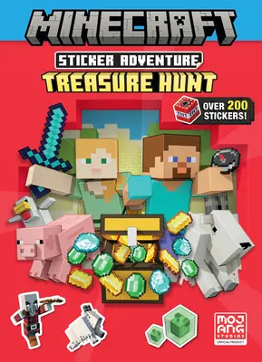 Minecraft Nálepkové dobrodružstvo: (Minecraft) - Minecraft Sticker Adventure: Treasure Hunt (Minecraft)
