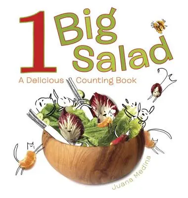 1 Veľký šalát: Kniha o chutnom počítaní - 1 Big Salad: A Delicious Counting Book