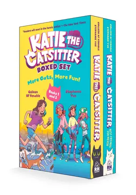 Katie the Catsitter: Viac mačiek, viac zábavy! Boxed Set (Knihy 1 a 2) - Katie the Catsitter: More Cats, More Fun! Boxed Set (Books 1 and 2)